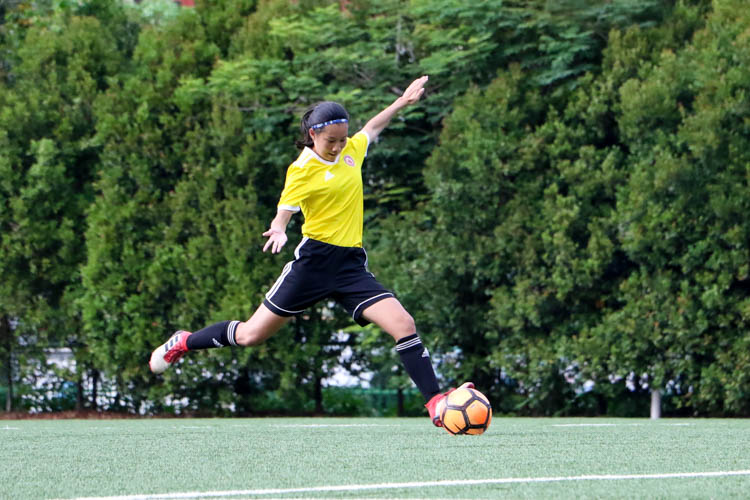 VJC head to National Schools A Division Girls' Football Championship final after penalty shoot-out against HCI. (Photo 11 © Clara Lau/REDintern)