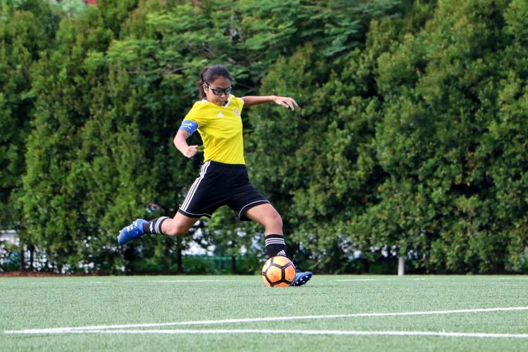 VJC head to National Schools A Division Girls' Football Championship final after penalty shoot-out against HCI. (Photo 13 © Clara Lau/REDintern)